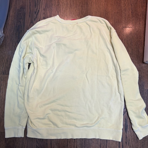 Nelk Boys Full Send Globe Crewneck in Yellow - Size XLarge - Picture 2 of 2